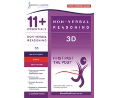 KNYGA Bookshop 11+ Essentials - 3-D Non-verbal Reasoning Book 2