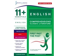 KNYGA Bookshop 11+ Essentials English Comprehensions: Classic Literature Book 1: First Past the Post