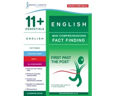 KNYGA Bookshop 11+ Essentials English: Mini-Comprehensions Fact-Finding Book 2