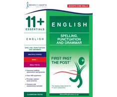 KNYGA Bookshop 11+ Essentials English: Spelling, Punctuation and Grammar Book 1