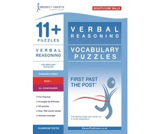 KNYGA Bookshop 11+ Puzzles Vocabulary Puzzles Book 1