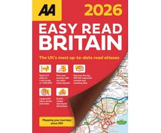 KNYGA AA PUBLISHING AA Easy Read Atlas Britain 2026