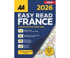 KNYGA AA PUBLISHING AA Easy Read Atlas France 2026