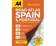 KNYGA AA PUBLISHING AA Road Atlas Spain &amp; Portugal