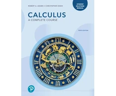 KNYGA Adams, Robert; Essex, Christopher Student Solutions Manual for Calculus: A Complete Course