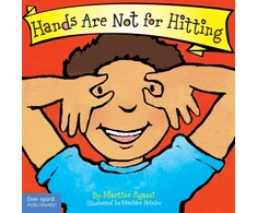 KNYGA Agassi Martine Hands Are Not for Hitting Board Book