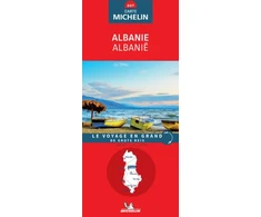 KNYGA Albania - Michelin National Map 807