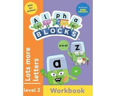 KNYGA Alphablocks Lots More Letters (Oranžinis Level Workbook)