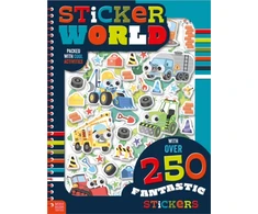 KNYGA Amber Oliver Sticker World Activity Book