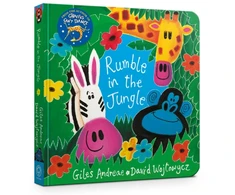 KNYGA Andreae Giles Rumble in the Jungle Board Book