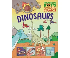 KNYGA Annabel Savery Professor Hoot's Science Comics: Dinosaurs