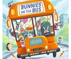 KNYGA Ardagh Philip Bunnies on the Bus: HOLD ONTO YOUR TAILS! A rhyming board book adventure for babies and toddlers, perfect for sharing