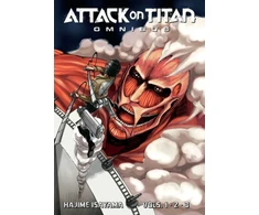 KNYGA Attack on Titan Omnibus 1 (Vol. 1-3)
