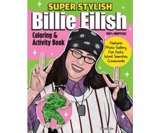 KNYGA Ava Moore Super Stylish Billie Eilish Coloring &amp; Activity Book