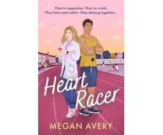 KNYGA Avery Megan Heart Racer: STEM meets sports romance in this spicy, slow-burn, nerd/jock, academic rivals rom com