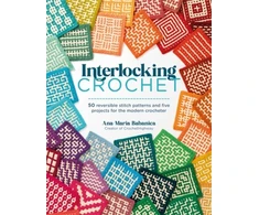 KNYGA Babanica Ana Maria Interlocking Crochet: 50 Reversible Stitch Patterns and Five Projects for the Modern Crocheter