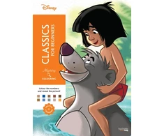 KNYGA Bal, William Mystery Colouring - Classics for Beginners: Reveal iconic Disney characters with colour by number