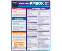 KNYGA BarCharts, Inc. QuickStudy PMBOK Quick Reference Guide