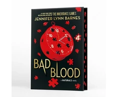 KNYGA Barnes Jennifer Lynn NATURALS Novel: Bad Blood, Book 4: cold cases get hot in the unputdownable mystery series from the bestselling author of The Inheritance Games