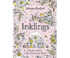 KNYGA Basford Johanna Inklings: A Pocket-Sized Inky Colouring Book