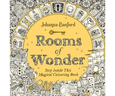 KNYGA Basford, Johanna Rooms of Wonder: Step Inside this Magical Colouring Book