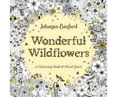 KNYGA Basford Johanna Wonderful Wildflowers: A Colouring Book &amp; Floral Quest