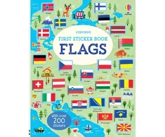 KNYGA Holly Bathie Bathie Holly First Sticker Book Flags
