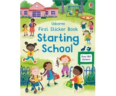 KNYGA Bathie, Holly First Sticker Book Starting School: A First Day of School Book for Children