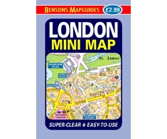 KNYGA Bensons Mapguides London Mini Map