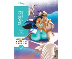 KNYGA Bertrand Aurelia Mystery Colouring - Classics by Number: Reveal iconic Disney characters with colour by number