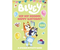 KNYGA Bluey Hip Hip Hooray, Happy Birthday!: A Sticker Activity Book