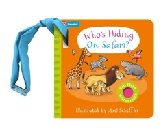 KNYGA Books, Campbell Who's Hiding on Safari?: A Felt Flaps Buggy Book