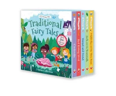 KNYGA Boxed Pack Traditional Fold-Out Fairy Tales 5-Book Collection