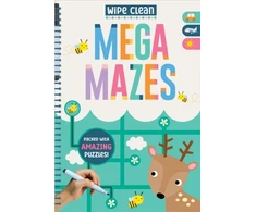 KNYGA Boxshall, Amy Wipe Clean: Mega Mazes