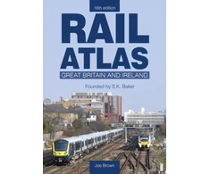 KNYGA Brown Joe Author Rail Atlas: Great Britain &amp; Ireland 16th Edition