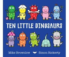 KNYGA Brownlow Mike Ten Little Dinosaurs