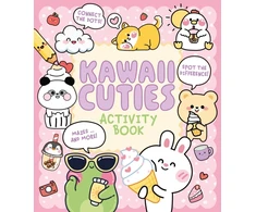 KNYGA Bruce, Em Kawaii Cuties Activity Book: Connect the Dots, Spot the Difference, Mazes ... and More!