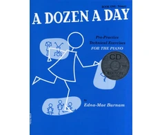 KNYGA Burnam, Edna-May Dozen a Day Book 1 + CD Primary