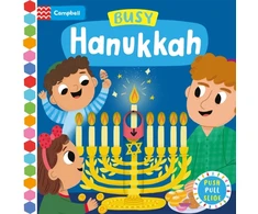 KNYGA Campbell Books Busy Hanukkah, A Push, Pull and Slide Book