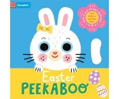 KNYGA Campbell Books Easter Peekaboo, With grab-and-pull pages and a mirror