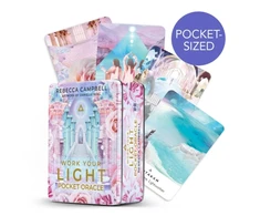 KNYGA Campbell Rebecca Work Your Light Pocket Oracle: A 44-Card Deck and Guidebook