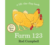 KNYGA Campbell Rod Farm 123: A lift-the-flap book by the creator of Dear Zoo