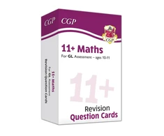 KNYGA Cgp Books 11+ GL Maths Revision Question Cards - Ages 10-11