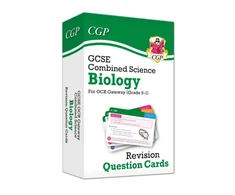 KNYGA Cgp Books GCSE Combined Science: Biology OCR Gateway Revision Question Cards