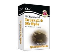 KNYGA Bookshop Cgp Books GCSE English - Dr Jekyll and Mr Hyde Revision Question Cards