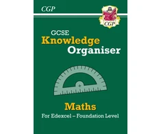 KNYGA Cgp Books GCSE Maths Edexcel Knowledge Organiser - Foundation
