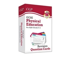 KNYGA Cgp Books GCSE Physical Education AQA Revision Question Cards
