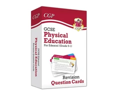 KNYGA Cgp Books GCSE Physical Education Edexcel Revision Question Cards
