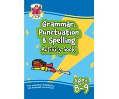 KNYGA Cgp Books Grammar, Punctuation &amp; Spelling Activity Book for Ages 8-9 (Year 4)