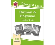 KNYGA Cgp Books KS2 Geography Discover &amp; Learn: Human and Physical Geography Teacher Book